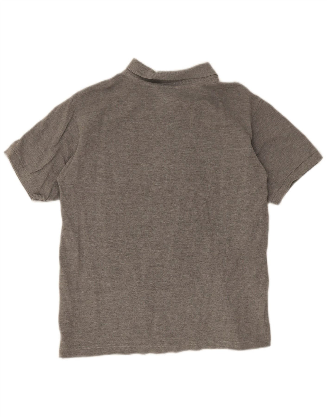 Kappa Polo Homme Petit Gris Moucheté Coton