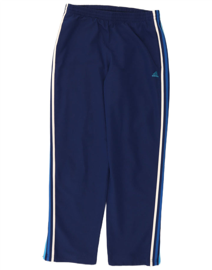 Adidas Pantalon de Survêtement Climalite Homme Bleu Marine Moyen Polyester