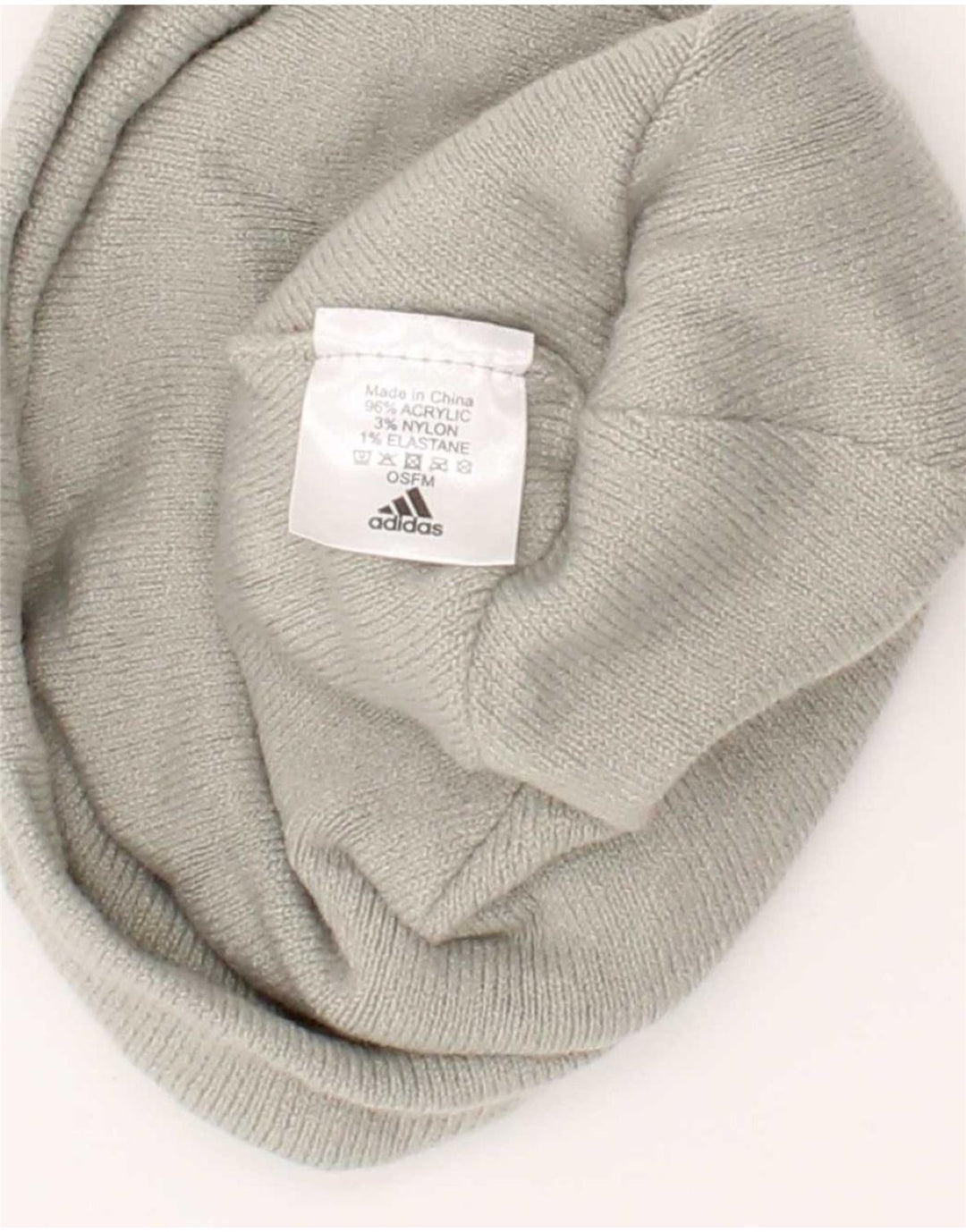 Adidas Bonnet graphique pour homme Taille unique Gris Acrylique