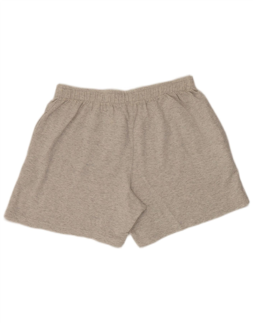 Champion Short de Sport Homme Grand Coton Chiné Gris