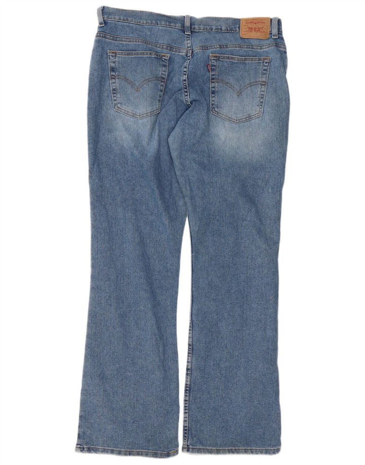 Levi's Jean Bootcut 515 Femme US 16 2XL W36 L32 Bleu Coton