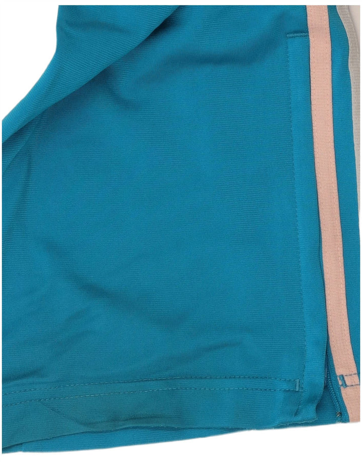 Adidas Pantalon de survêtement pour femme UK 10 Small Bleu Polyester