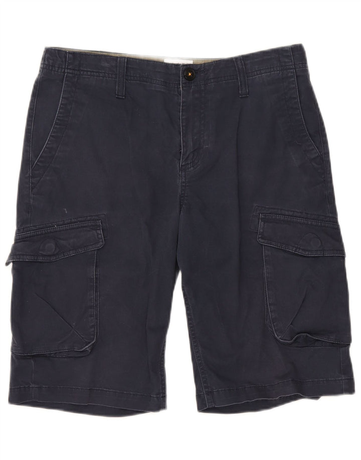 Timberland Short Cargo W30 Homme Bleu Marine Moyen Coton