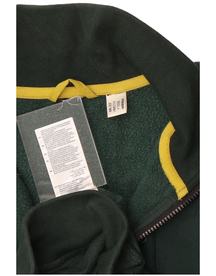 Adidas Veste de survêtement pour homme en coton vert moyen
