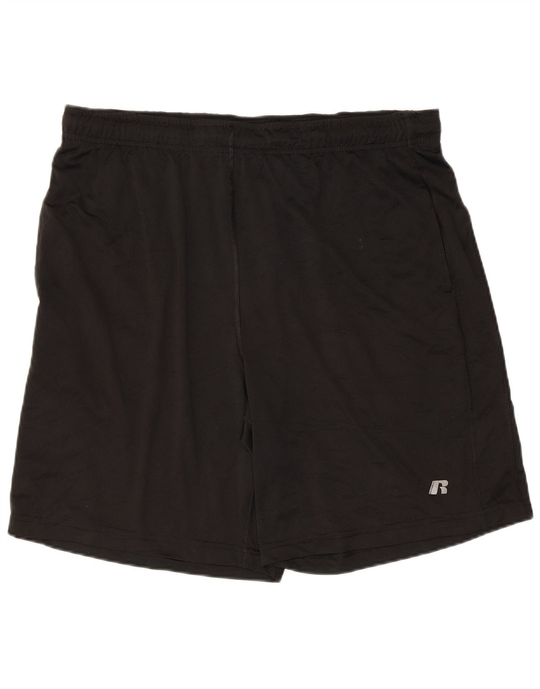 Russell Athletic Short de sport pour homme Taille L en polyester noir