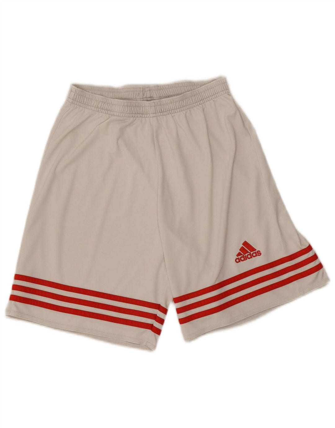 Adidas Hommes Climalite Sport Shorts Petit Blanc Polyéthylène
