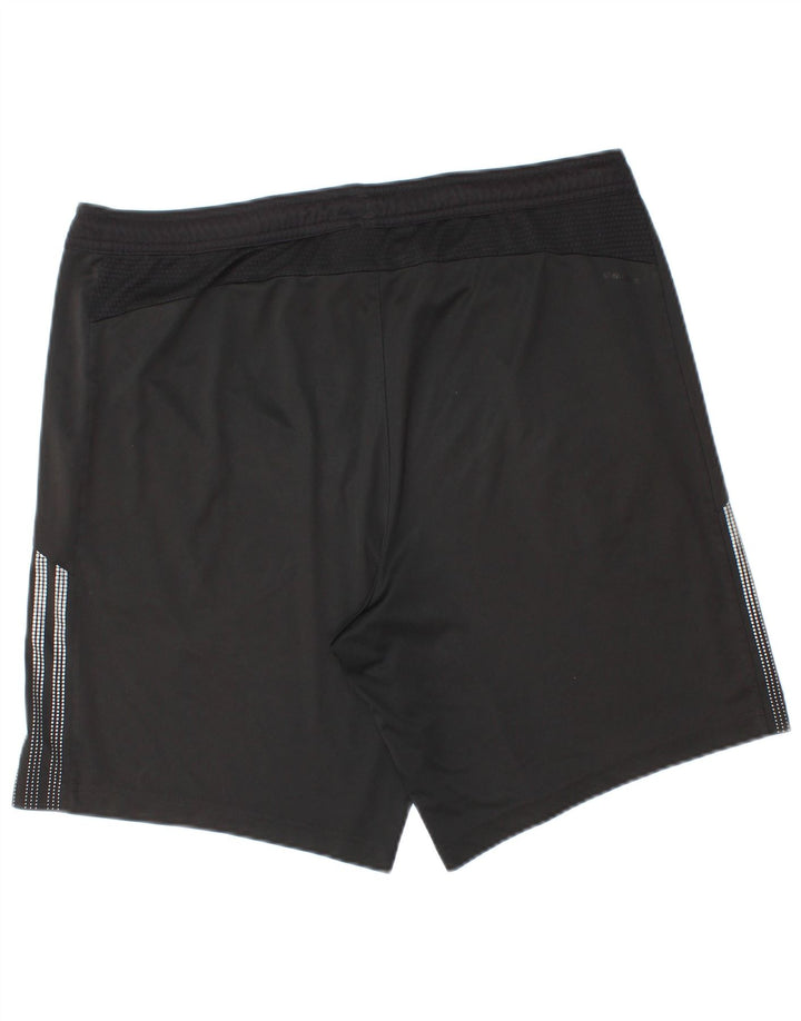 Adidas Short de sport pour homme XL Noir Polyester