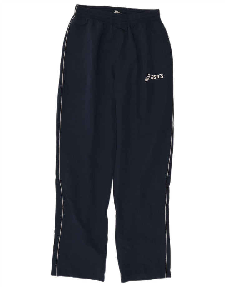 ASICS Pantalon de survêtement pour homme Small Bleu marine Polyester