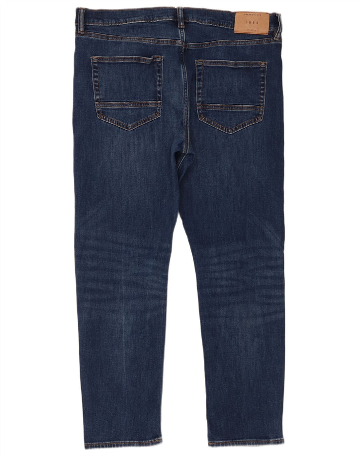 Marks & Spencer Jean Slim Homme W36 L29 Bleu Coton