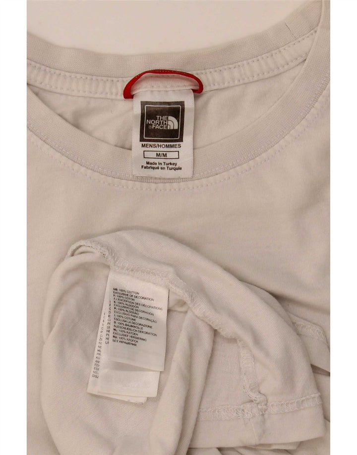 The North Face T-shirt graphique pour homme en coton blanc moyen