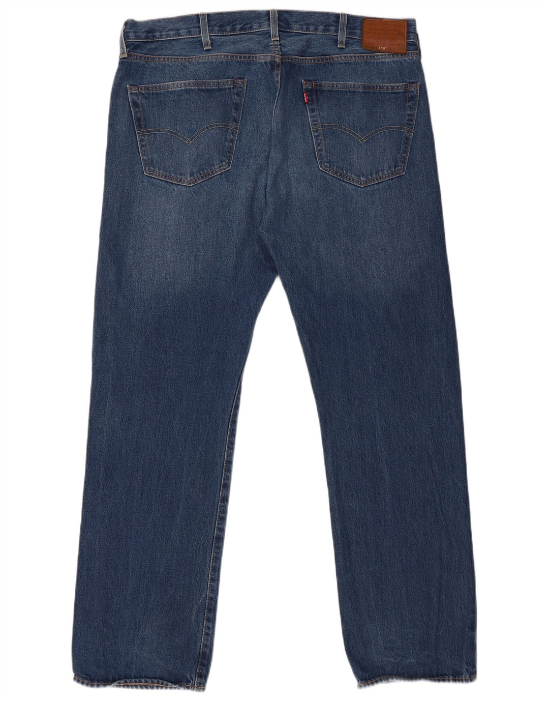 LEVI'S Jean Droit 501 Homme W38 L32 Bleu Coton