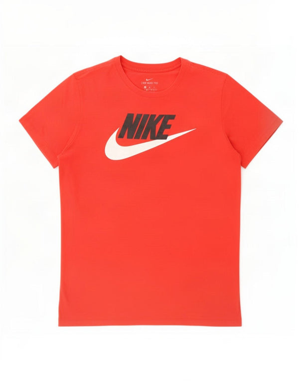 Nike T-shirt graphique pour homme en coton rouge Taille L