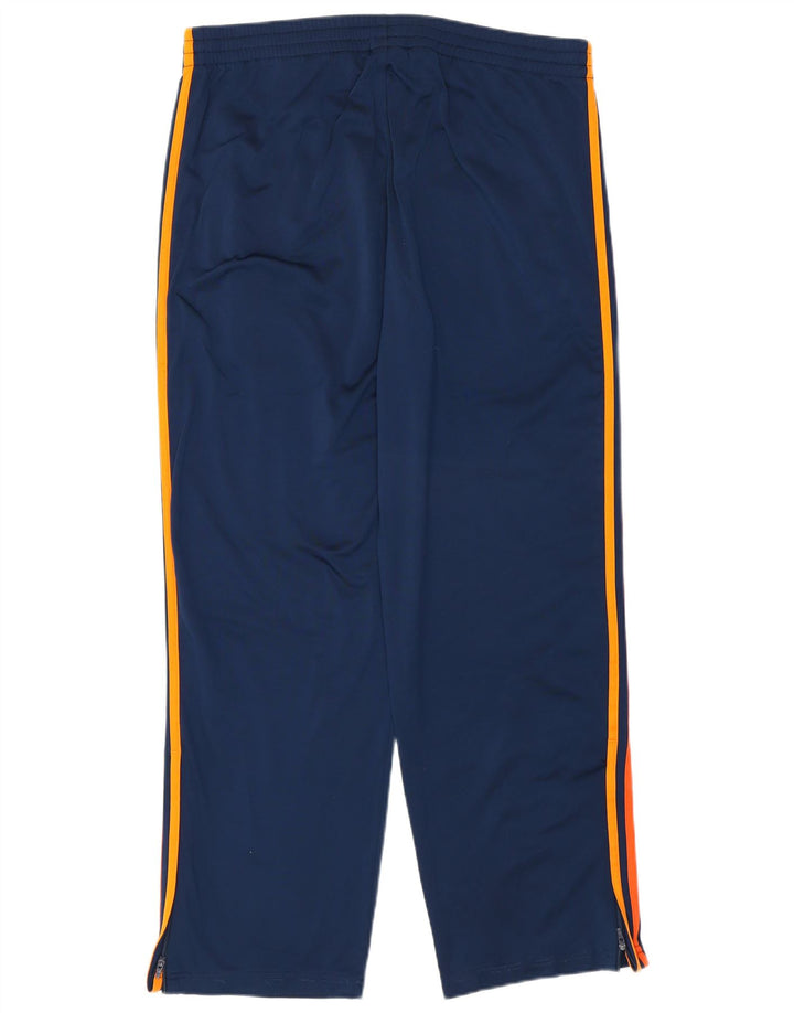 Adidas Pantalon de survêtement pour homme UK 42/44 Large Bleu Marine Polyester