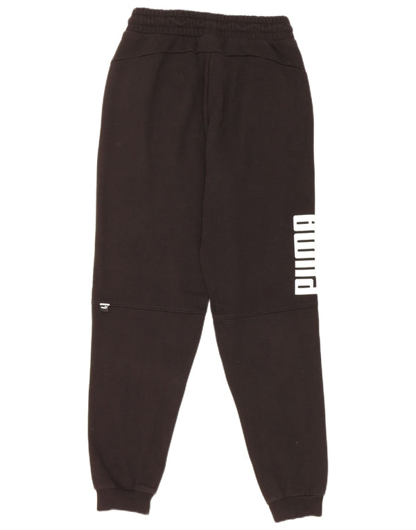 Puma Pantalon de Survêtement Graphique Garçon 13-14 ans Noir Coton