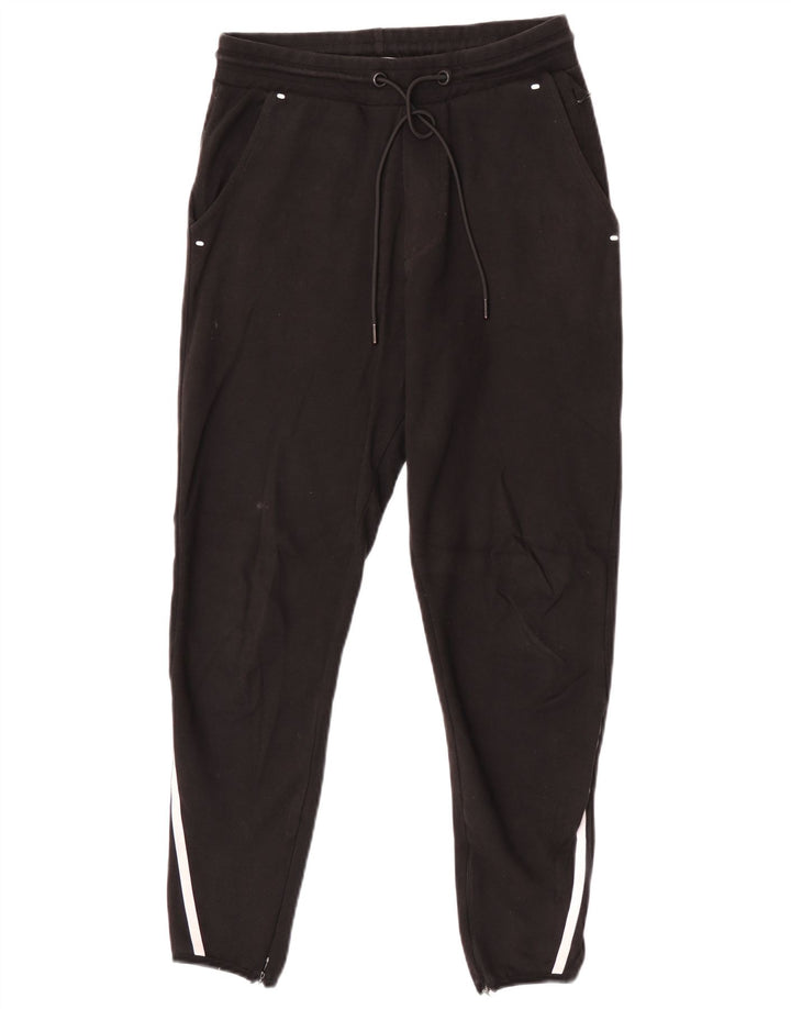 Zara Pantalon De Survêtement Homme Petit Noir Coton