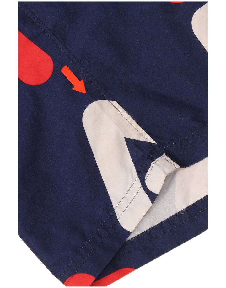 Fila Short de Bain Graphique Homme XL Bleu Marine Polyester