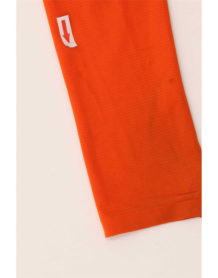 Adidas Garçon Aeroready Haut Manches Longues 11-12 ans Orange Polyester