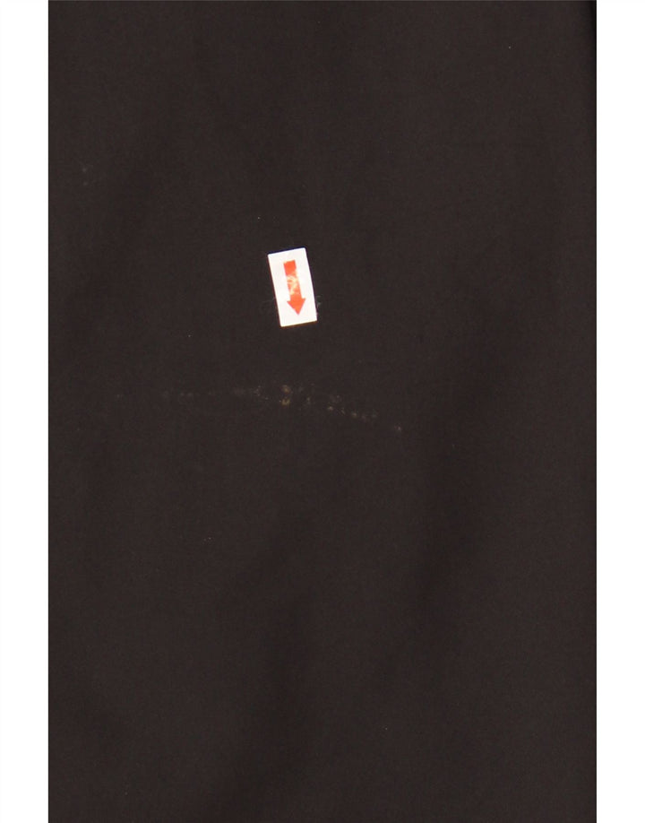 IZOD Pantalon Chino Droit Homme W36 L30 Noir Polyester