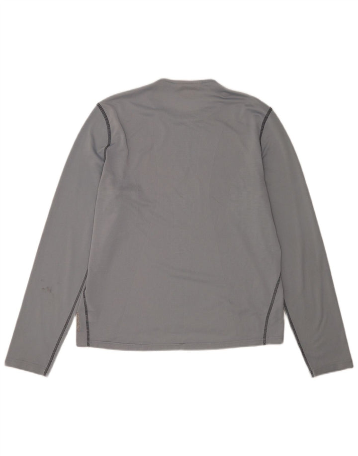 Adidas Homme Climacool Top Manches Longues Gris Moyen Polyester