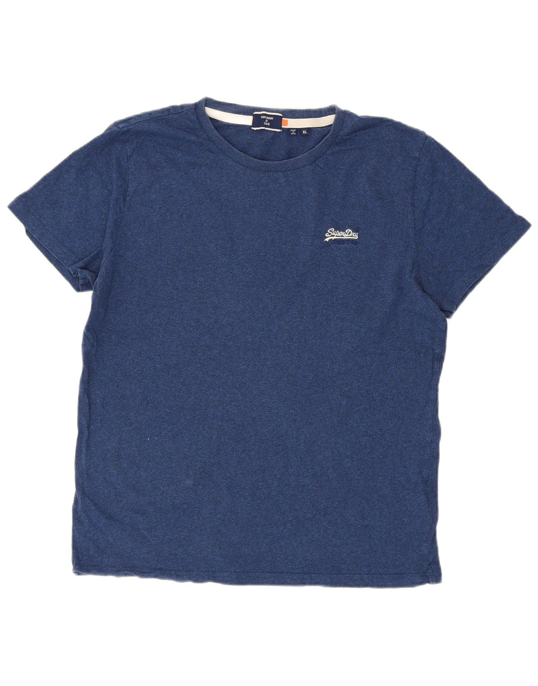 Superdry T-Shirt Homme Top XL Bleu Marine Coton