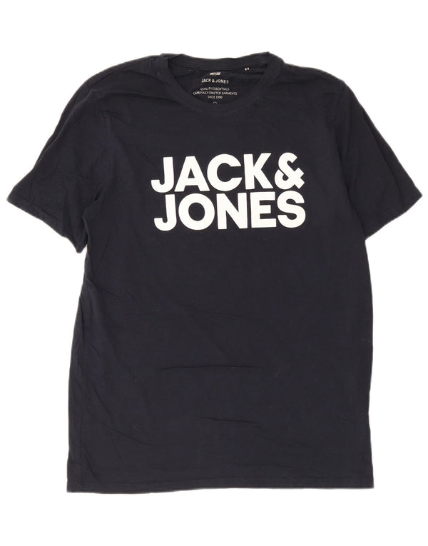 Jack & Jones T-Shirt Graphique Homme Bleu Marine XL Coton