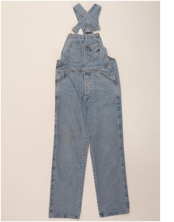 Gas Salopette Cargo Homme Jean Moyen W34 L31 Bleu Coton