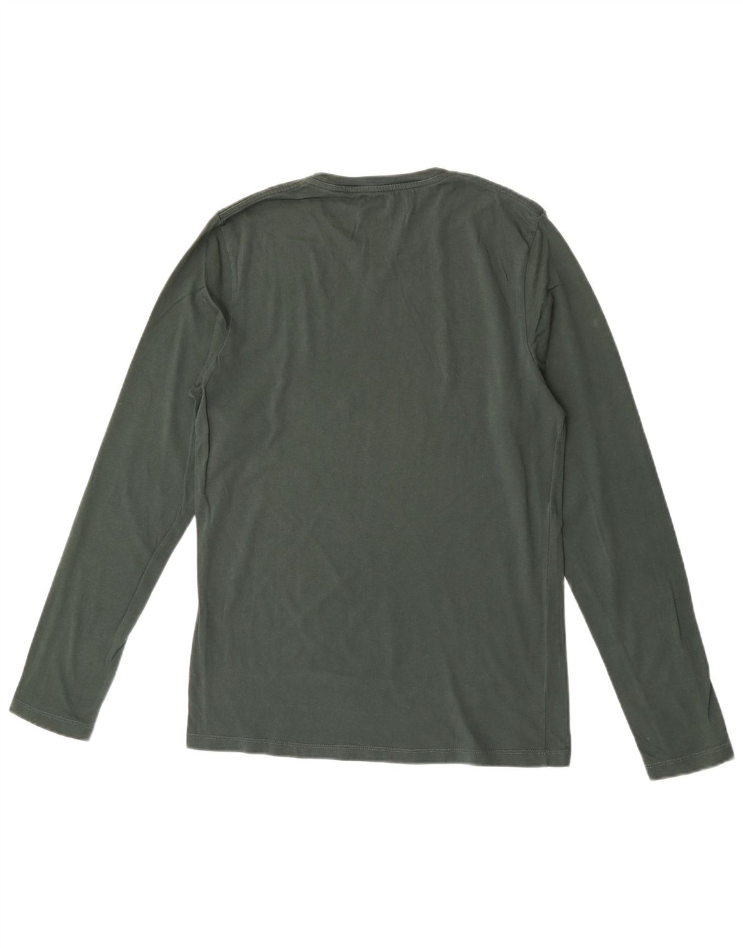 Rifle Haut Homme Manches Longues Petit Coton Vert