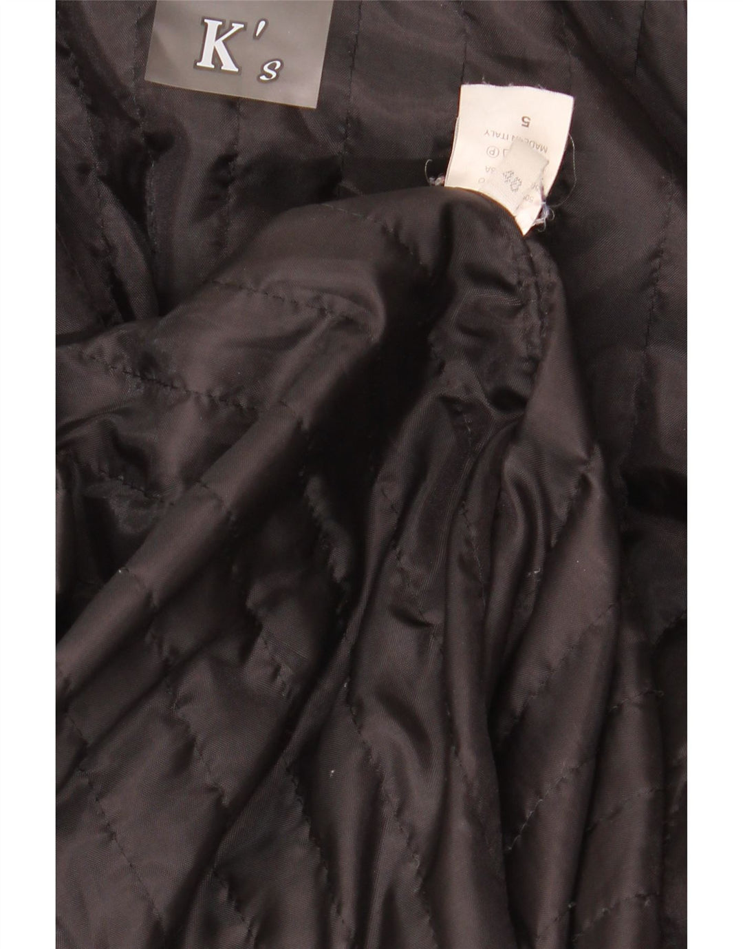 K'S Veste en cuir femme IT 48 XL Noir
