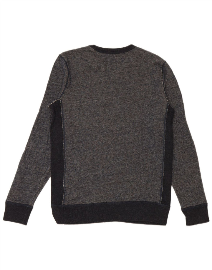 RALPH LAUREN Sweat-shirt graphique pour homme en coton bleu marine Small