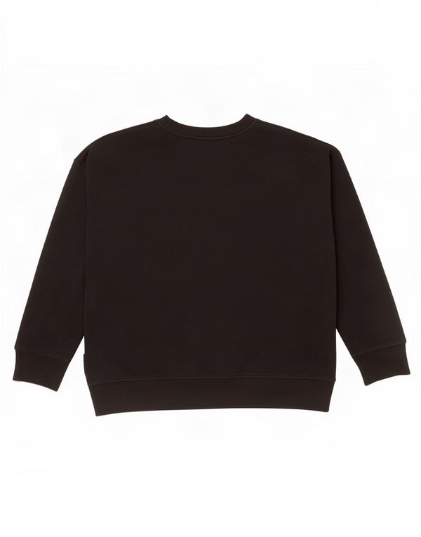 Zara Womens Dumbo Graphic Sweatshirt Jumper UK 16 Grand Coton Noir