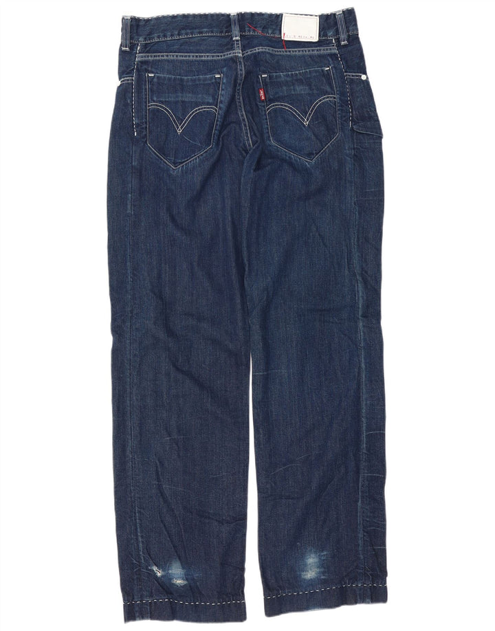Levi's Jean Droit Homme W34 L34 Bleu Marine Coton