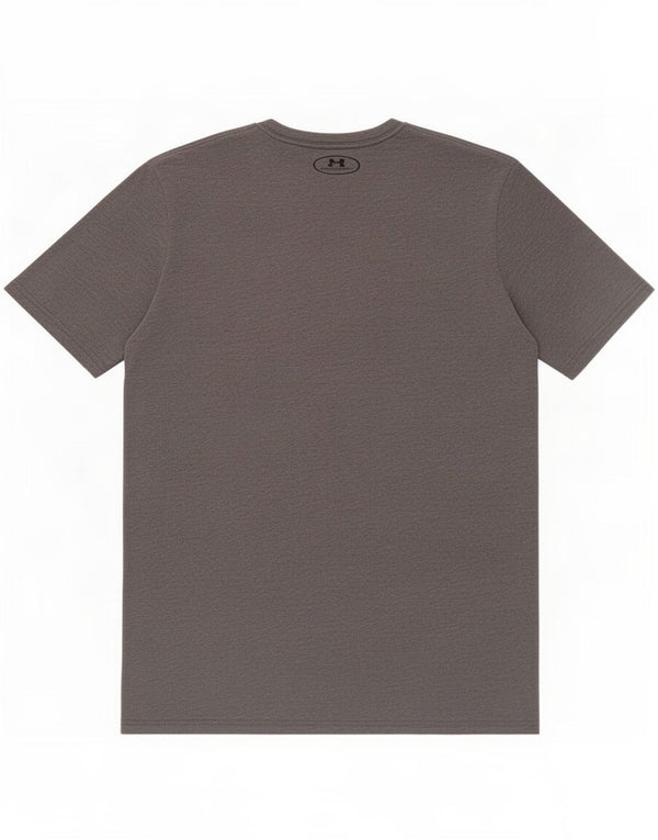 Under Armour Tee-Shirt Heat Gear Homme Gris Moyen Moucheté Coton