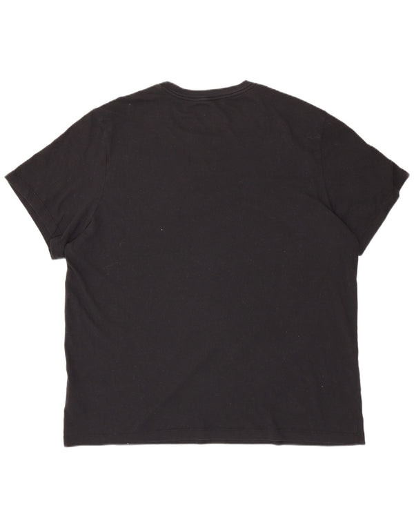 NIKE T-shirt Dri Fit pour homme en coton noir 2XL