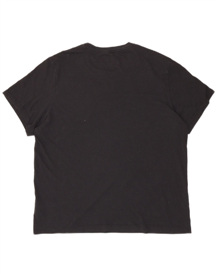 NIKE T-shirt Dri Fit pour homme en coton noir 2XL