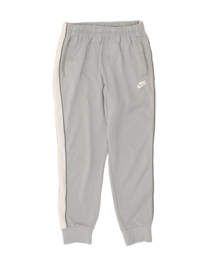 NIKE Pantalon de survêtement pour homme Pantalon de jogging Petit Gris Colorblock Polyester