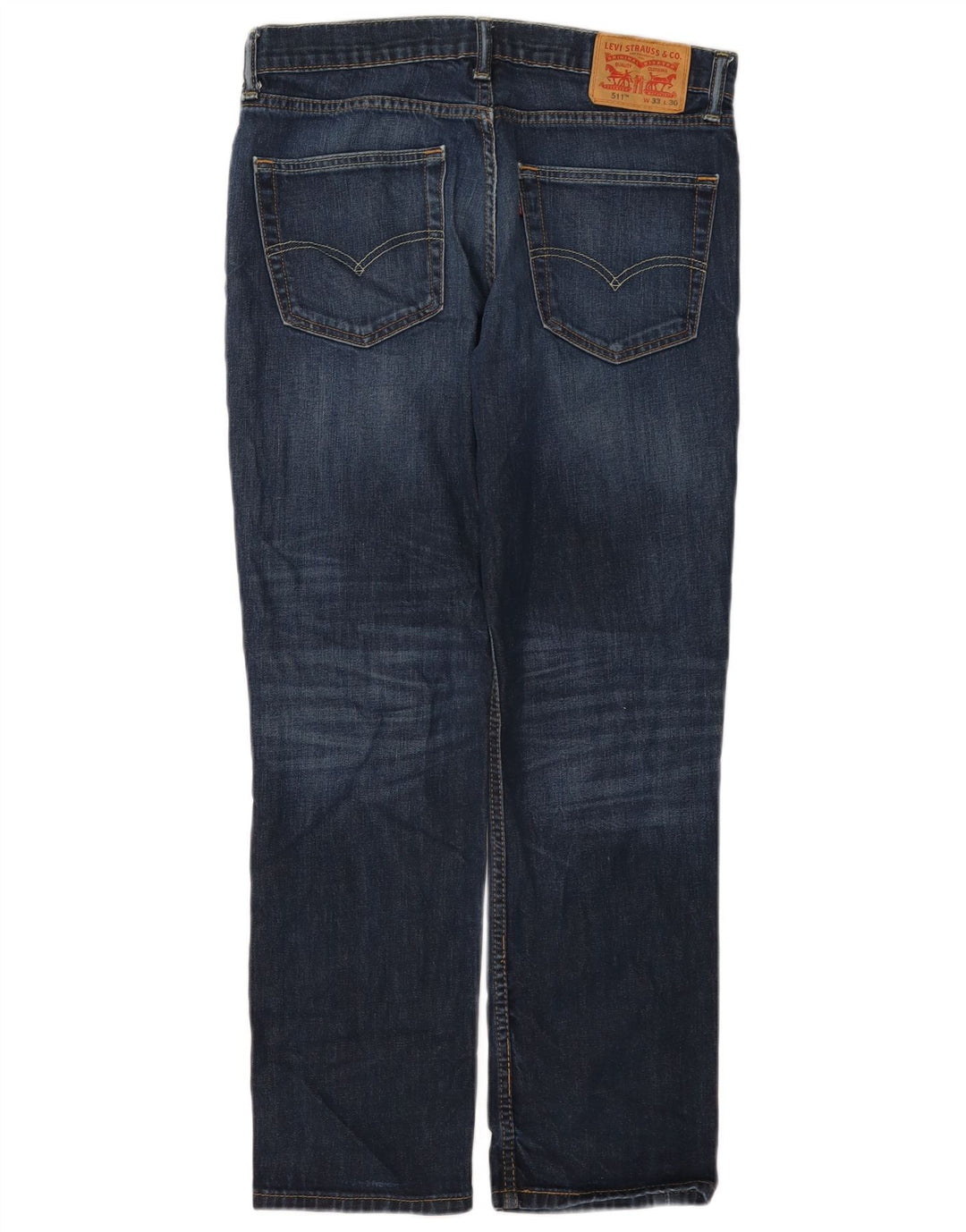 Levi's Jean Slim 511 Homme W33 L30 Bleu Marine Coton