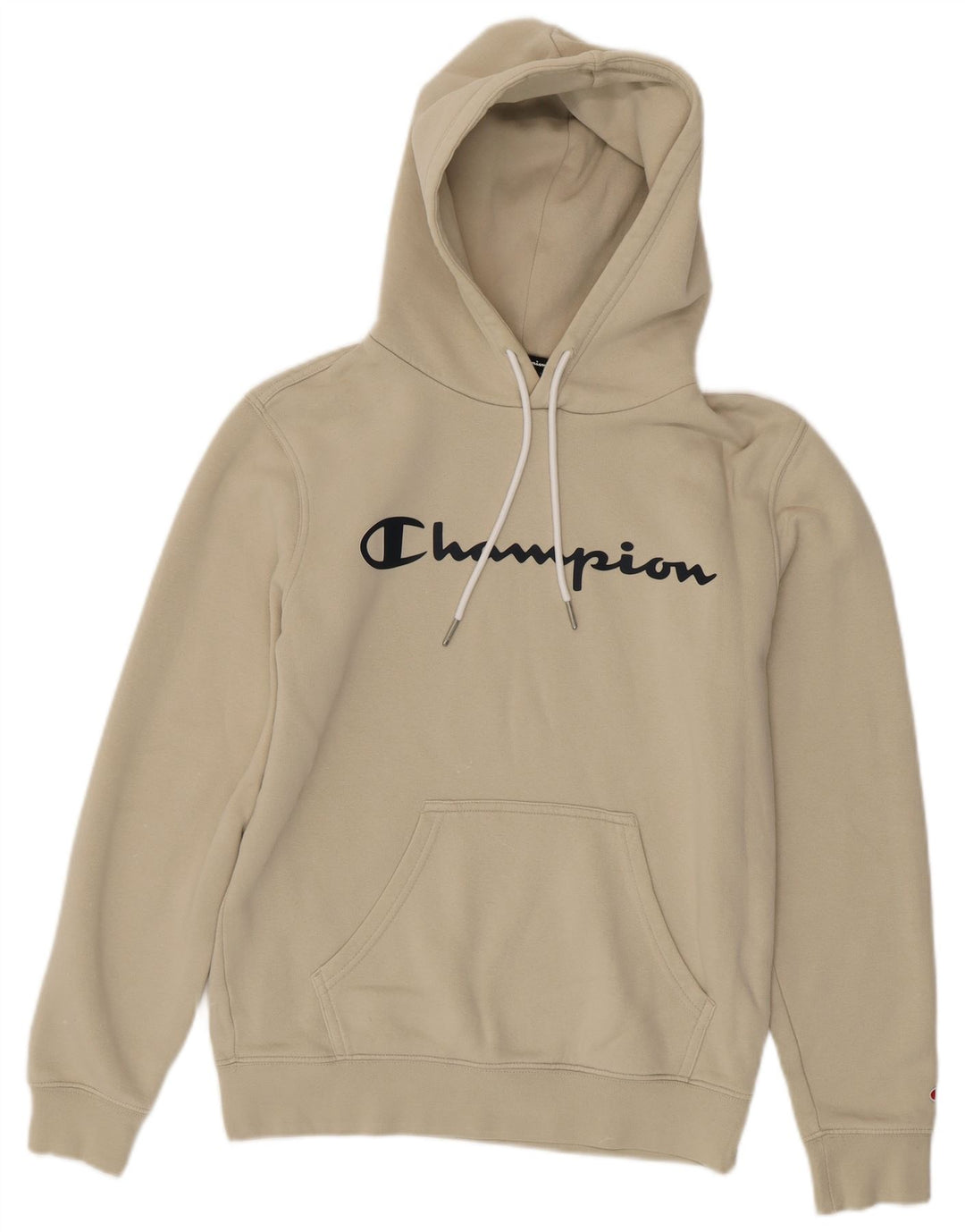 Champion Pull à capuche graphique pour homme Petit Beige