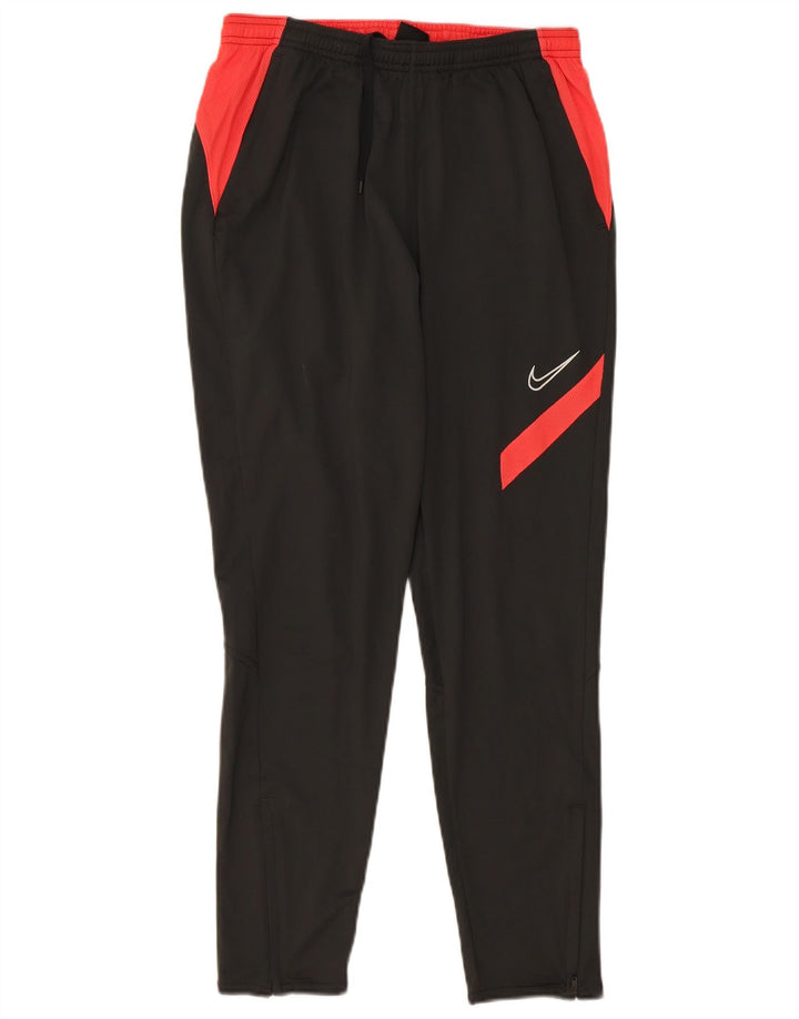 Pantalon de survêtement Nike Dri Fit pour homme, en polyester color block, gris moyen