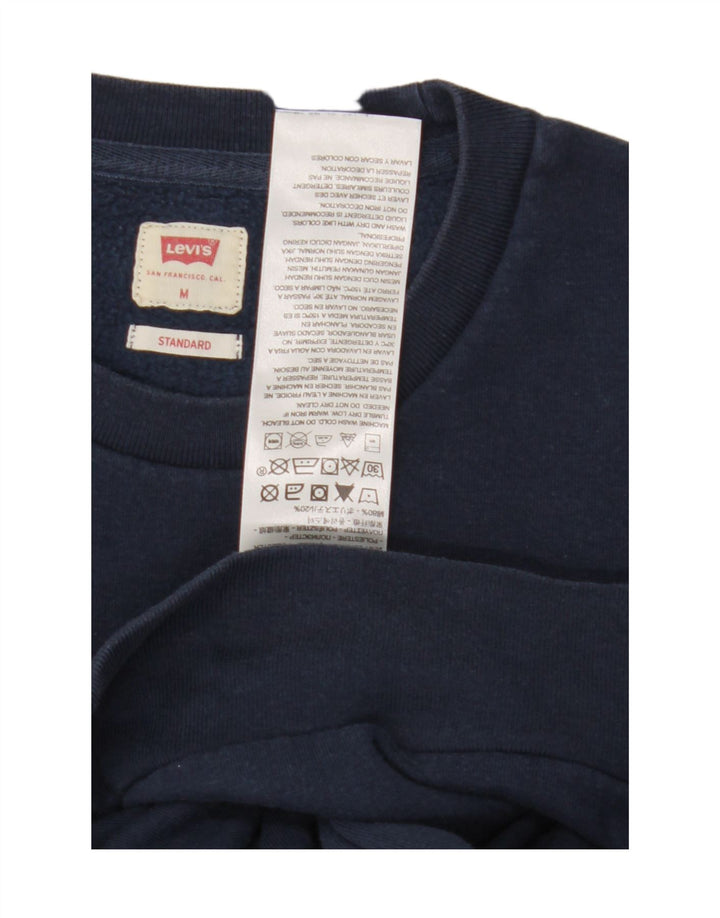 Levi's Pull Standard Graphic Sweatshirt Homme Bleu Marine Moyen Coton