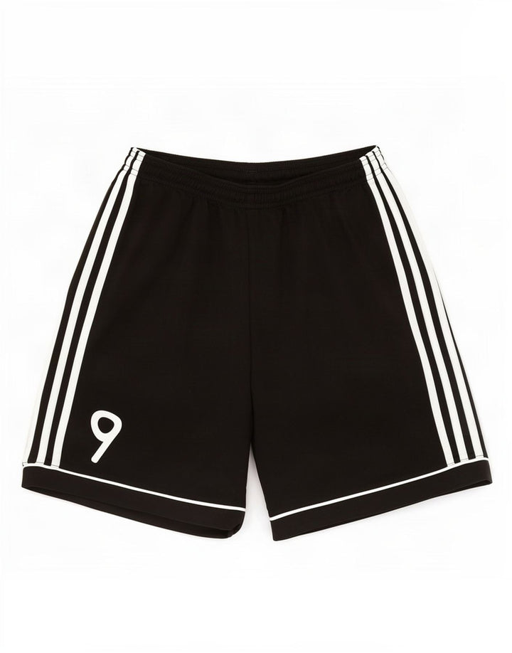 Adidas Short de Sport Climalite Graphic Homme Noir Moyen Polyester