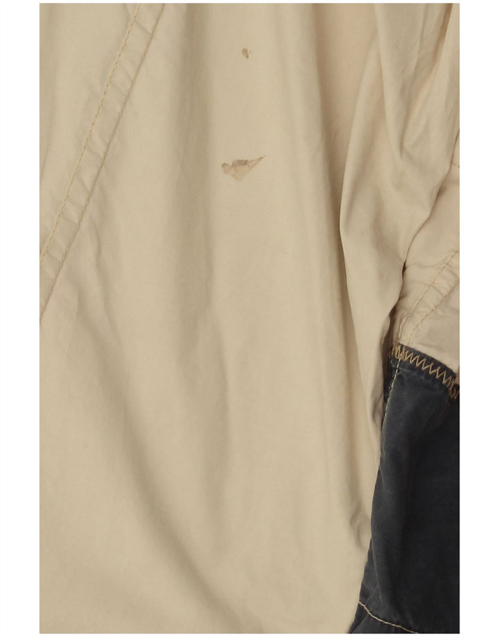 Ocean Star Veste coupe-vent pour homme IT 46 Small Blanc Colorblock Synthétique