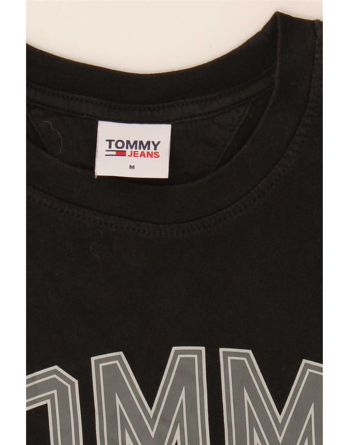 Tommy Hilfiger T-Shirt Graphique Homme Noir Moyen