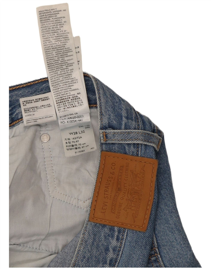 Levi's Jean Large Femme W28 L32 Bleu Coton
