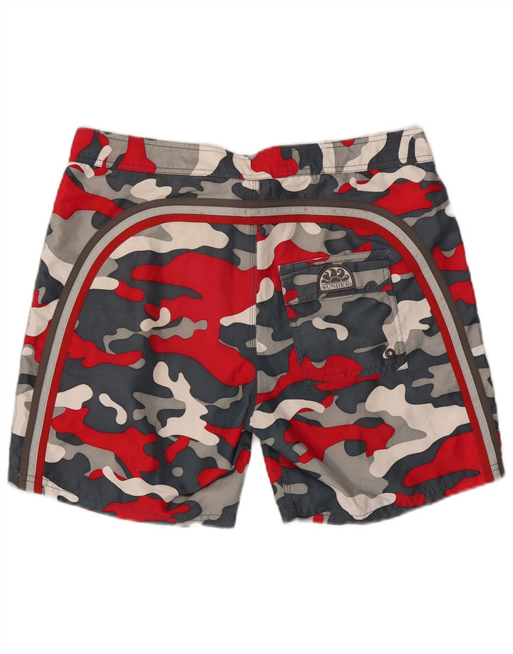 SUNDEK Short de Bain Homme Grand Camouflage Multicolore Polyester