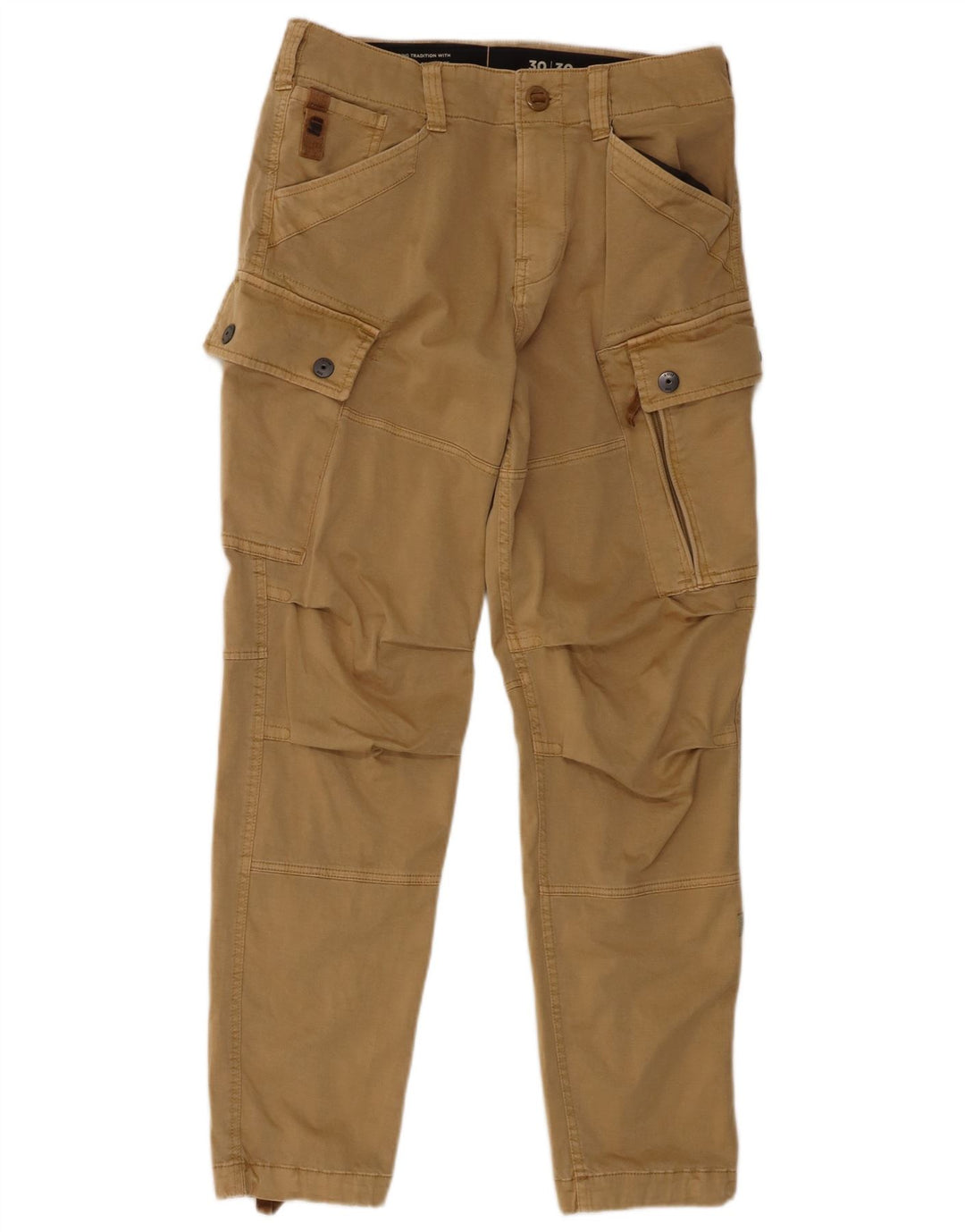 G-STAR Pantalon cargo slim classique pour homme W30 L30 Coton beige