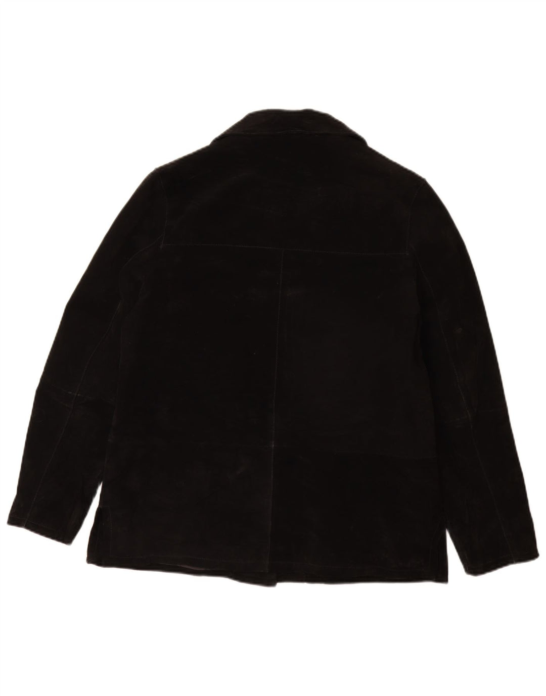 Les Boulevards Veste en Daim Femme EU 44 XL Cuir Noir