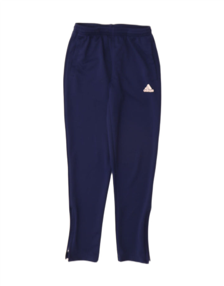 ADIDAS Pantalon de Survêtement Climalite Garçon 11-12 ans Bleu Marine Polyester