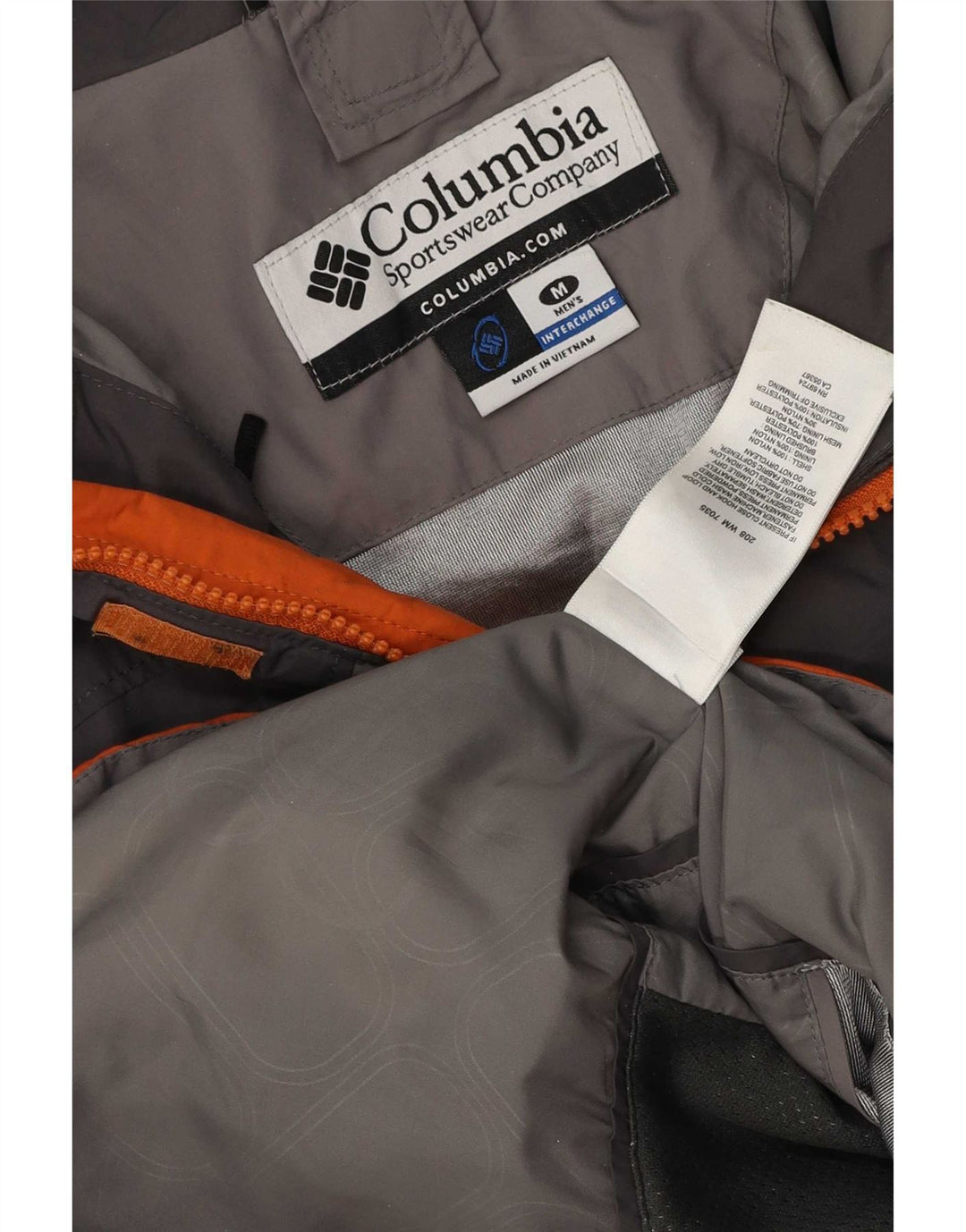 Columbia Veste de Ski Bugaboo Loose Fit Homme UK 38 Orange Colorblock