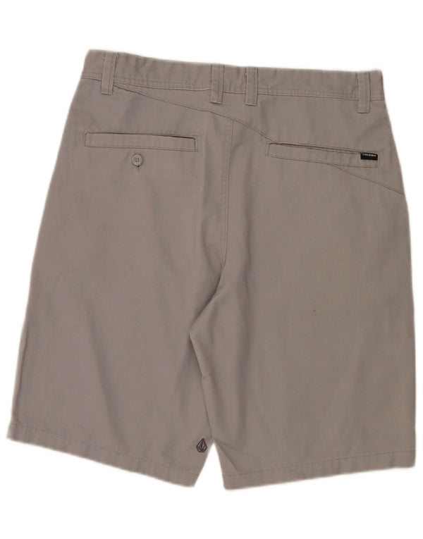 Volcom Short Chino Homme W32 Gris Moyen Polyester