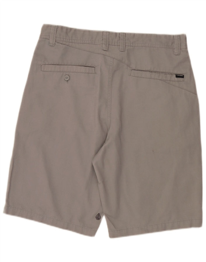 Volcom Short Chino Homme W32 Gris Moyen Polyester